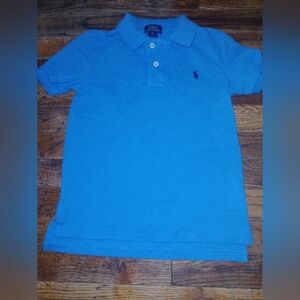 Blue Kids Polo Shirt Size 6